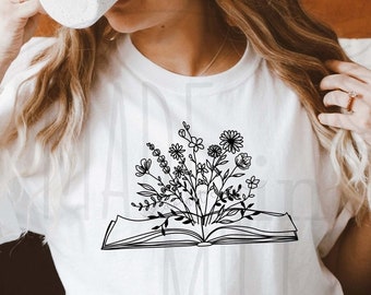 Reading Wildflowers | T-shirt