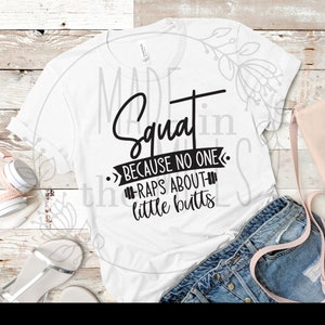 Squats No one likes small butts| Workout | T-shirt