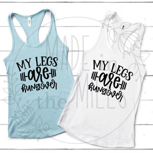 My legs are hungover | Women's Size | Workout | Racer back Tank