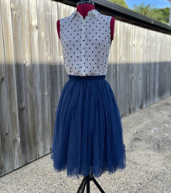 Navy skirt for wedding 2025