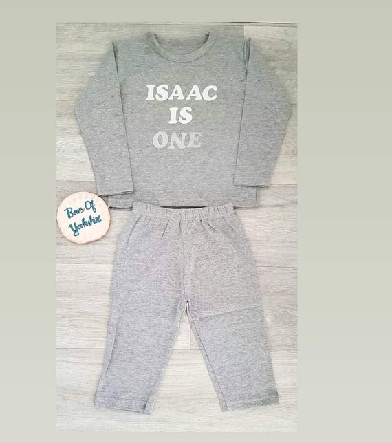 Personalised kids/baby birthday pjs | Etsy