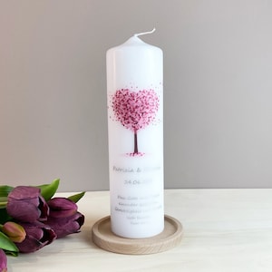 Wedding candle heart tree image 1