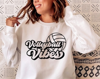 Volleyball Vibes Svg, Game Day Volleyball Svg, Volleyball Svg, Volleyball Mom Svg, Volleyball Mom Shirt Svg, Team Spirit Svg, Sports Mom Svg