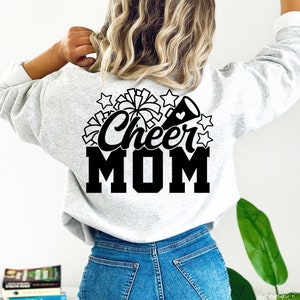 Cheer Mom SVG, Cheerleader Svg, Proud Cheer Mom Svg, Cheer Mama Svg, Cheer Squad Svg, Cheerleader Mom Shirt Svg, Team Spirit Svg