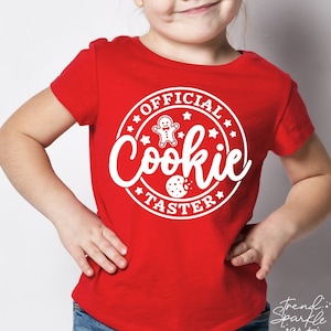 Official Cookie Taster Svg, Christmas Baking Crew Svg, Kids Holiday Apron Svg, Baking Crew Svg, Festive Kitchen Decor Svg