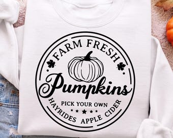 Farm Fresh Pumpkins Svg, Hello Pumpkin Svg, Fall Autumn Svg, Thanksgiving Svg, Hello Fall Svg, Fall Quote Svg, Fall Sign Svg