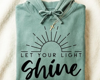 Let Your Light Shine SVG, Be The Light PNG, Matthew 5:16 Svg, Christian Svg, Inspirational Svg, Positive Faith Svg, Christian Shirt Svg