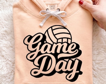 Game Day Volleyball SVG, Volleyball Svg, Volleyball Vibes Svg, Volleyball Mom Svg, Volleyball Mom Shirt Svg, Sports Mom Svg, Game Day Svg