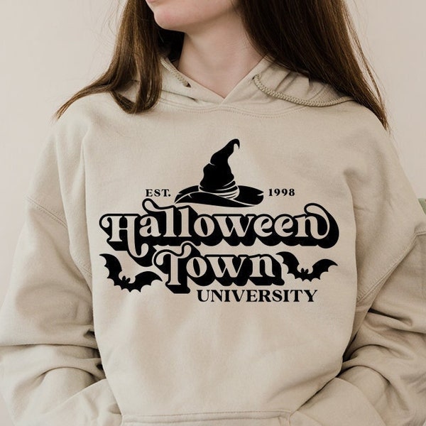 Halloweentown University SVG, PNG, Halloween Shirt Svg, Halloween Svg, Spooky Vibes Svg, Halloweentown Svg, Spooky Season