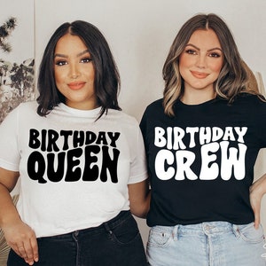 Birthday Queen SVG, PNG, Birthday Crew Svg, Birthday Crew Svg, Birthday Matching Shirt Svg, Birthday Party Shirt Svg, Birthday SVG Bundle