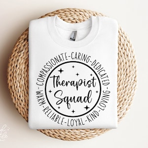 Therapist Squad SVG, Therapist Crew PNG, Therapist Team Svg, Therapist Life Svg, Mental Health Svg, Therapist Appreciation Gift Svg