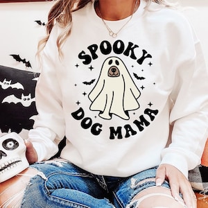 Spooky Dog Mama Svg, Dog Mom Svg, Spooky Mama Svg, Halloween Mom Svg, Halloween Mama Svg, Dog Mom Shirt Svg, Spooky Shirt Svg