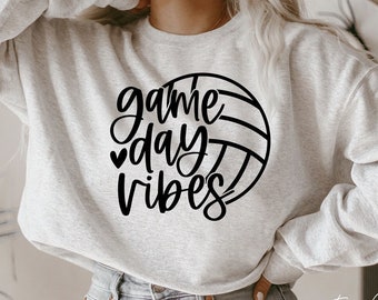 Game Day Vibes Volleyball SVG, Volleyball Svg, Volleyball Vibes Svg, Volleyball Mom Svg, Volleyball Mom Shirt Svg, Game Day Shirt Svg