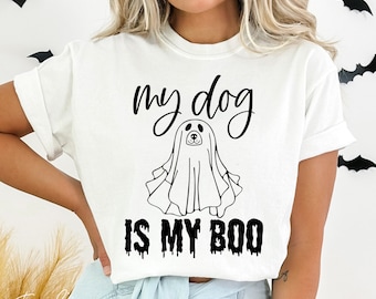 My Dog is My Boo Svg Png, Ghost Dog Svg, Halloween Svg, Dog Halloween ...
