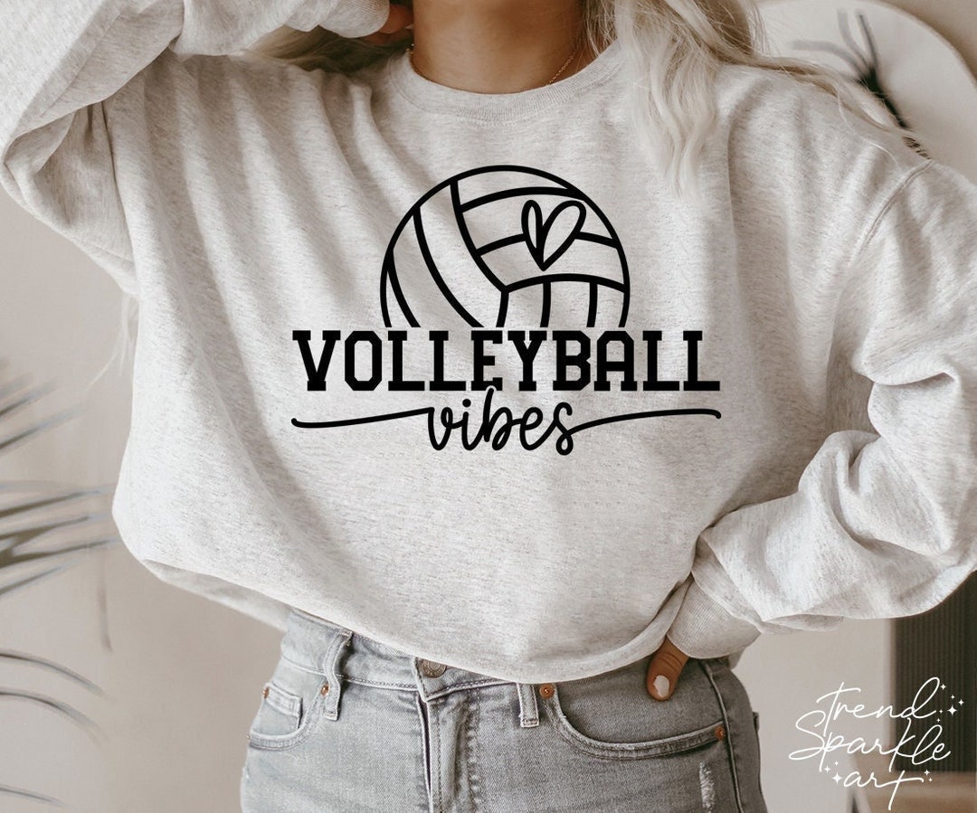 Volleyball Vibes SVG, PNG, Volleyball Svg, Game Day Volleyball Svg