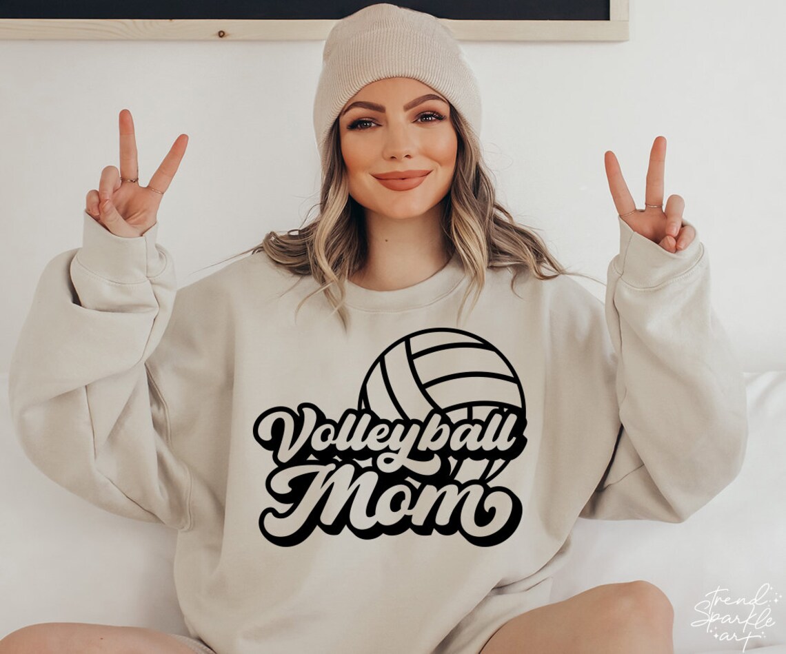 Volleyball Mom SVG PNG Volleyball Game Day Svg Volleyball Etsy