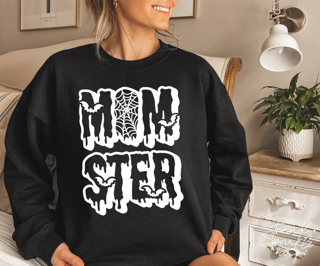 Momster SVG PNG Halloween Mom Svg Halloween Shirt SVG - Etsy