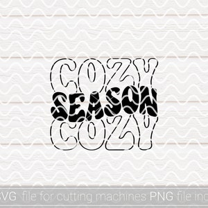 Cozy Season SVG PNG Christmas Svg Cold Season Svg Chirstmas - Etsy