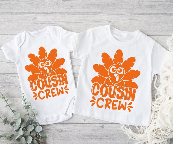 Cousin Crew Svg, Thanksgiving Svg, Thanksgiving Cousin Crew Svg, Cousin  Shirt Matching Svg, Thanksgiving Kids Shirt Svg, Fall Shirt Svg