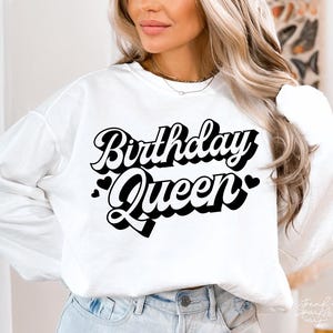 Birthday Queen SVG, PNG, It&#39;s My Birthday Svg, Birthday Crew Svg, Birthday Girl Svg, Birthday Party Shirt Svg, Adult Birthday Shirt Svg
