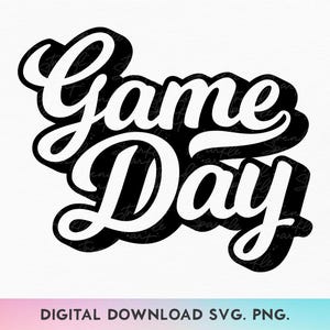 SVG de día de juego, SVG de ambiente de día de juego, SVG de camiseta de día de juego, SVG de deporte retro, SVG de deportes de otoño, SVG de "Es día de juego, chicos", SVG de aficionado al deporte, SVG de portón trasero