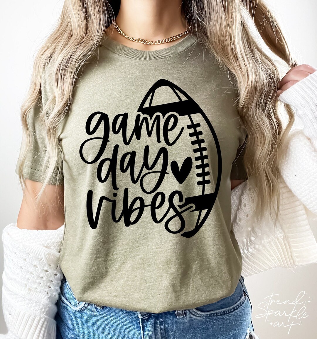 Game Day Vibes Football SVG PNG Football Game Day Svg - Etsy