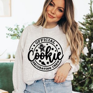 Official Cookie Decorating Crew SVG, PNG, Cookie Baking Crew Svg