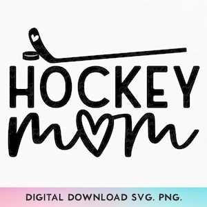 Hockey maman SVG, hockey maman chemise SVG, hockey vibrations SVG, SVG jour de match de hockey, hockey sur glace, fier hockey maman SVG, sport maman SVG