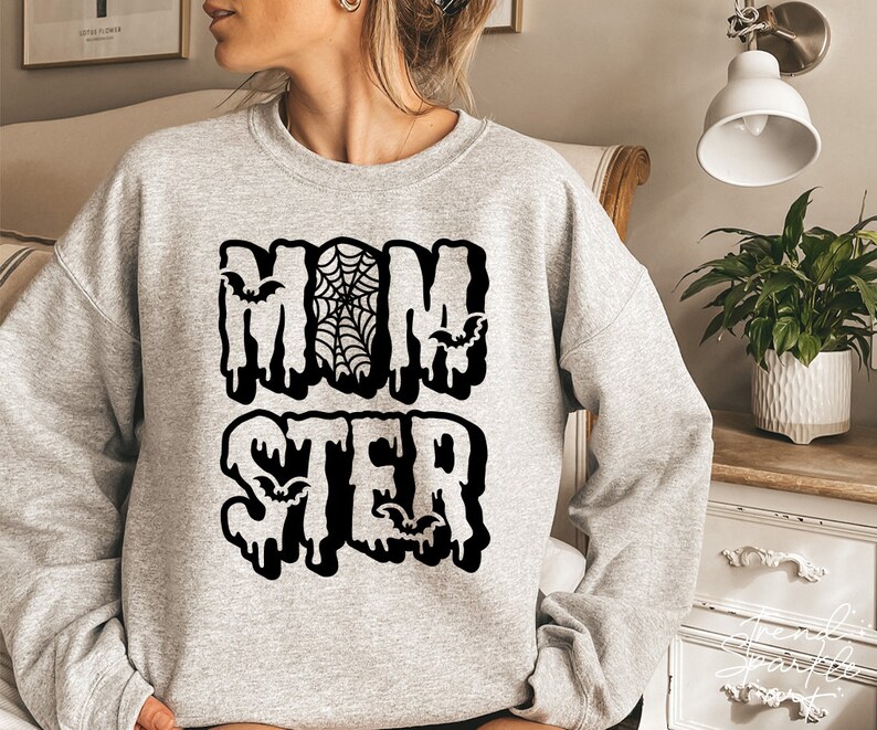 Momster SVG PNG Halloween Mom Svg Halloween Shirt SVG Etsy