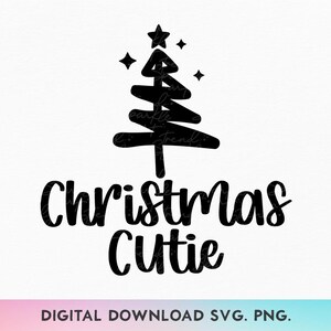 Weihnachten Cutie svg, Kinderweihnachtsdeko-Svg, Feiertags-Hemd-Svg, erste Weihnacht-Svg, festliche Kinder-Svg, Baby-Weihnachts-Svg