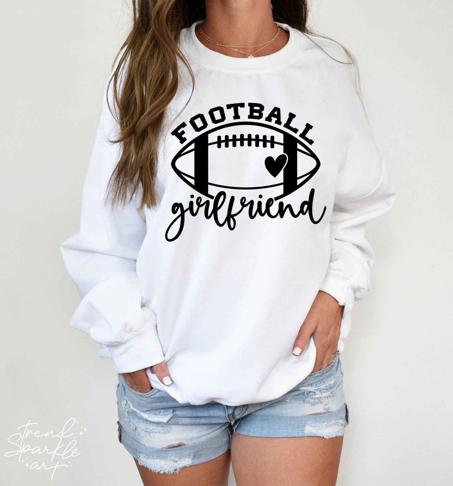 Football Girlfriend SVG PNG Football Svg Football Game Day Etsy Australia