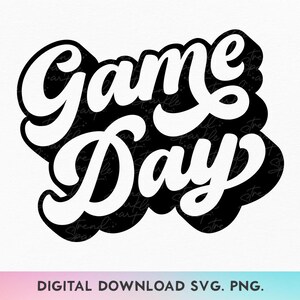 Game Day Svg, Game Day Vibes Svg, Fall Sport Svg, voetbalwedstrijd dag Svg, honkbal wedstrijd dag Svg, Game Day Shirt Svg, sportfan Svg