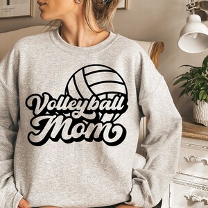 Volleyball Mom SVG, PNG, Volleyball Game Day Svg, Volleyball Svg ...