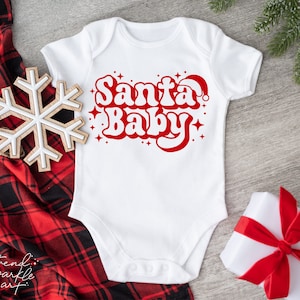 Santa Baby Svg, Baby Claus Christmas Svg, First Christmas Svg, Santa Baby Shirt Svg, Christmas Kids Shirt Svg, Holiday Baby Outfit Svg