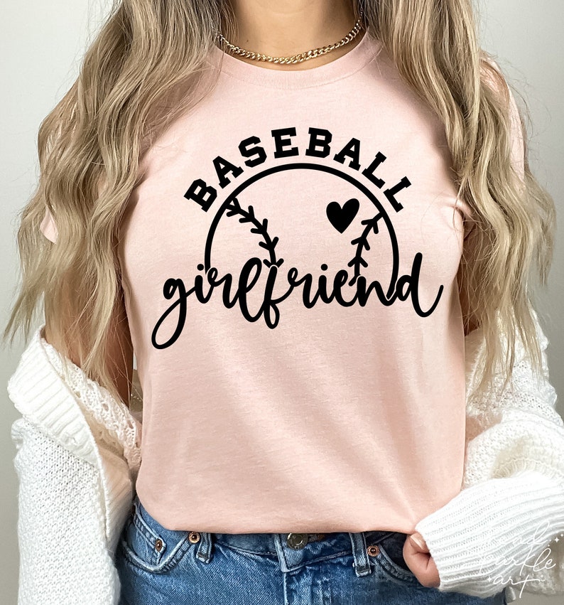 Baseball Girlfriend SVG PNG Baseball Svg Baseball Game Day Etsy
