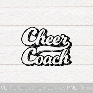 Cheer Coach Svg,cheer Svg,cheerleading Svg,cheerleader Svg,cheer Group ...