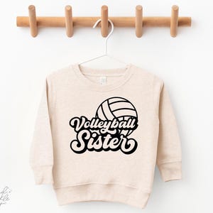 Volleyball Sister SVG PNG, Volleyball Shirt Design for Cricut and Sublimation, Game Day Sister Quote, Volleyball Family Shirt Svg