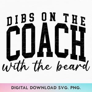 Gravure sur l'entraîneur avec la barbe Football SVG, Svg entraîneur de football, femme de l'entraîneur de football Svg, femme de l'entraîneur Svg, football maman Svg