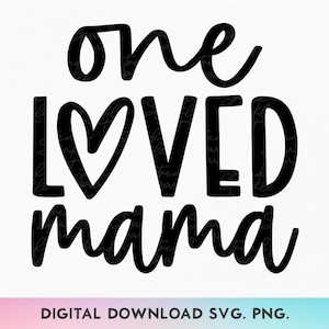 J'aime beaucoup la maman Svg, Saint-Valentin, Svg maman, un amour maman Svg, amour, Svg maman, fille maman, Svg garçon maman, Svg fête des Mères