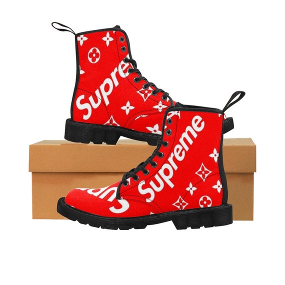 louis vuitton supreme boots