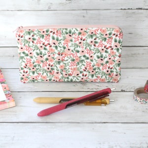 Rifle Paper Co. Garden Party Penny - Handmade Pencil Pouch