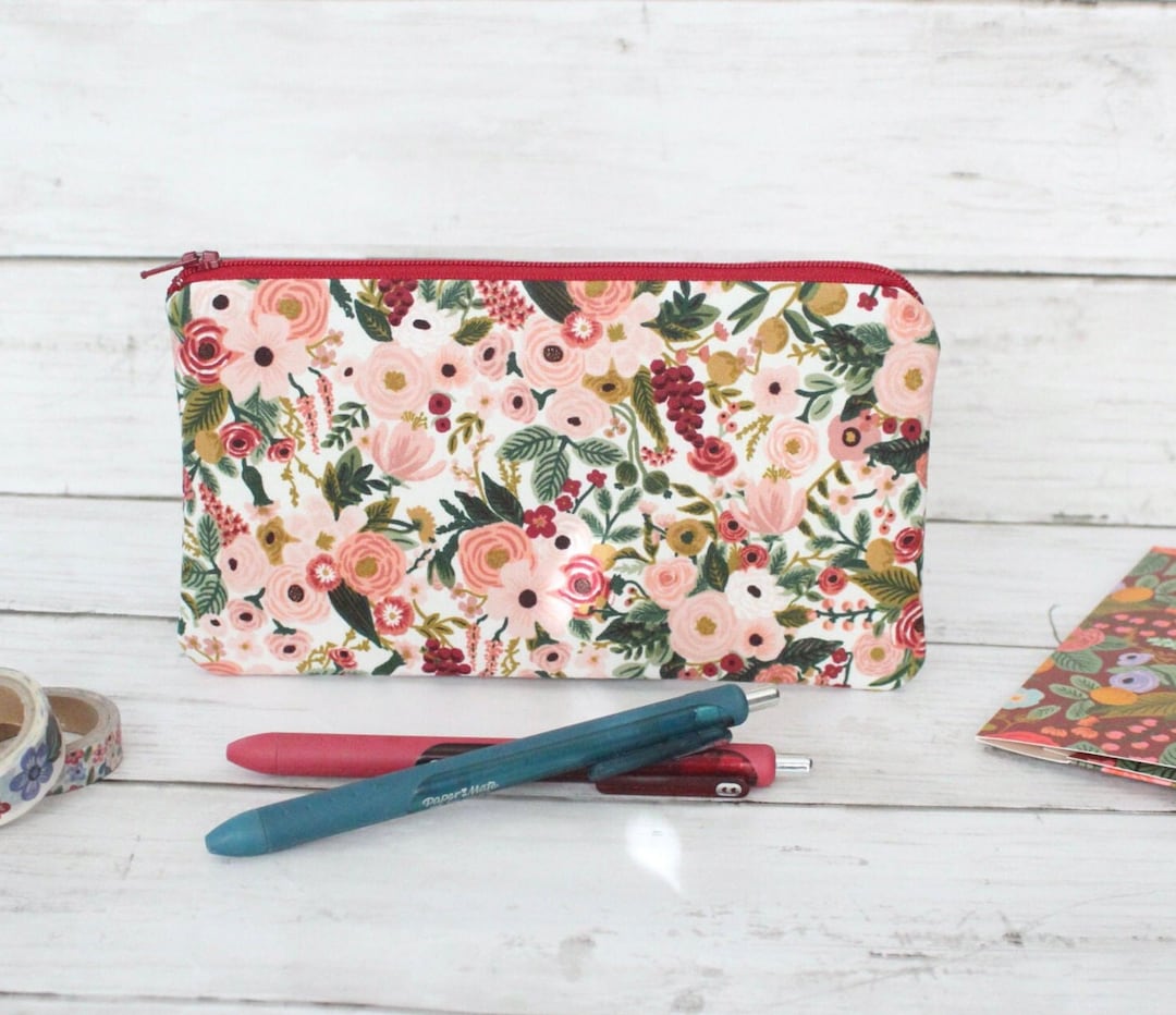 Buy Rifle Paper Petite Garden Party, Pencil Pouch, Pencil Case,  Cosmetic Bag Online in India