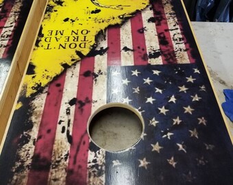 Customized Cornhole Board Wraps