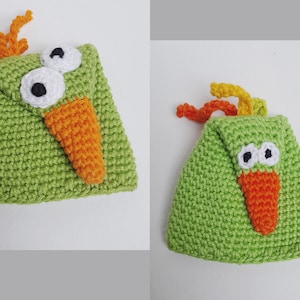 Funny birds as EGG COVERS - crocheted, handmade