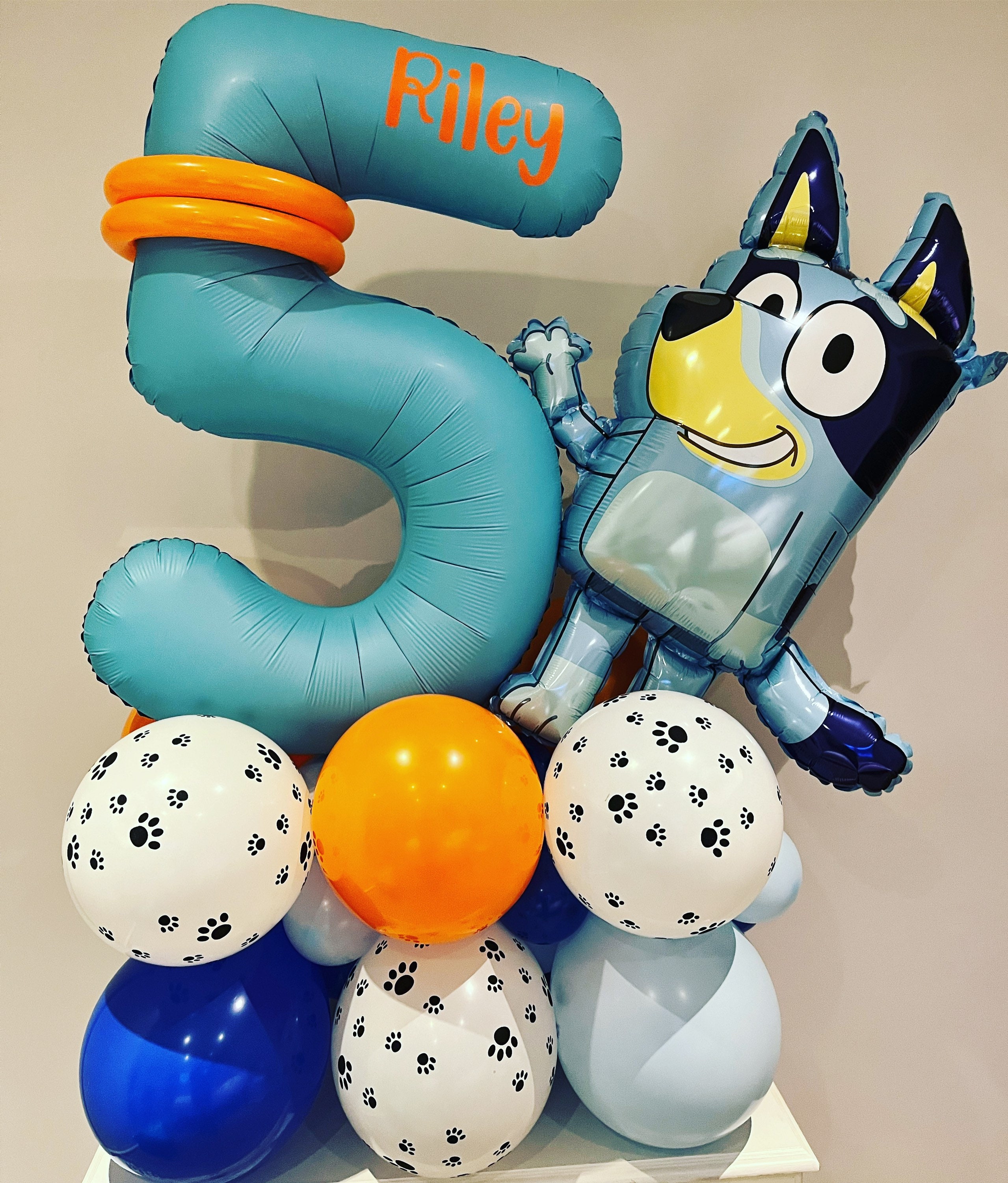 Bluey Balloon Tower Kit Bluey Birthday Bluey Balloon Bluey, 50 OFF