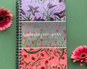 Note book | floral notebook , Mother’s Day gift,  gift for her