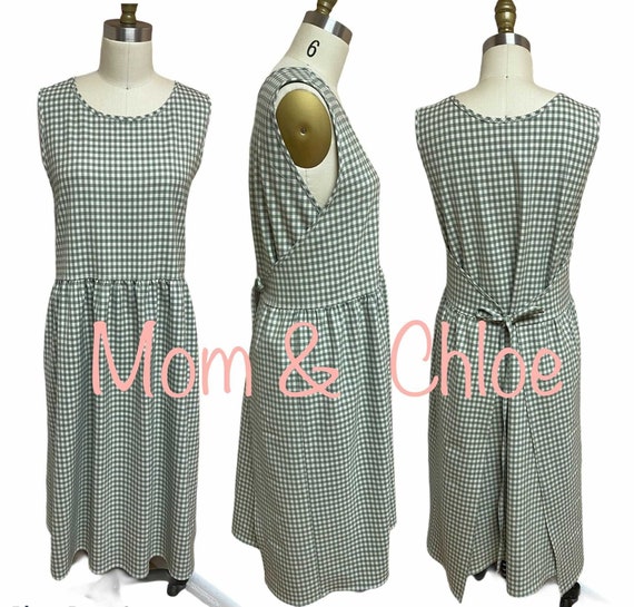 Apron PDF sewing pattern, dress sewing patter, Apron dress sewing pattern, women clothing sewing pattern, easy sewing pattern, PDF sewing,