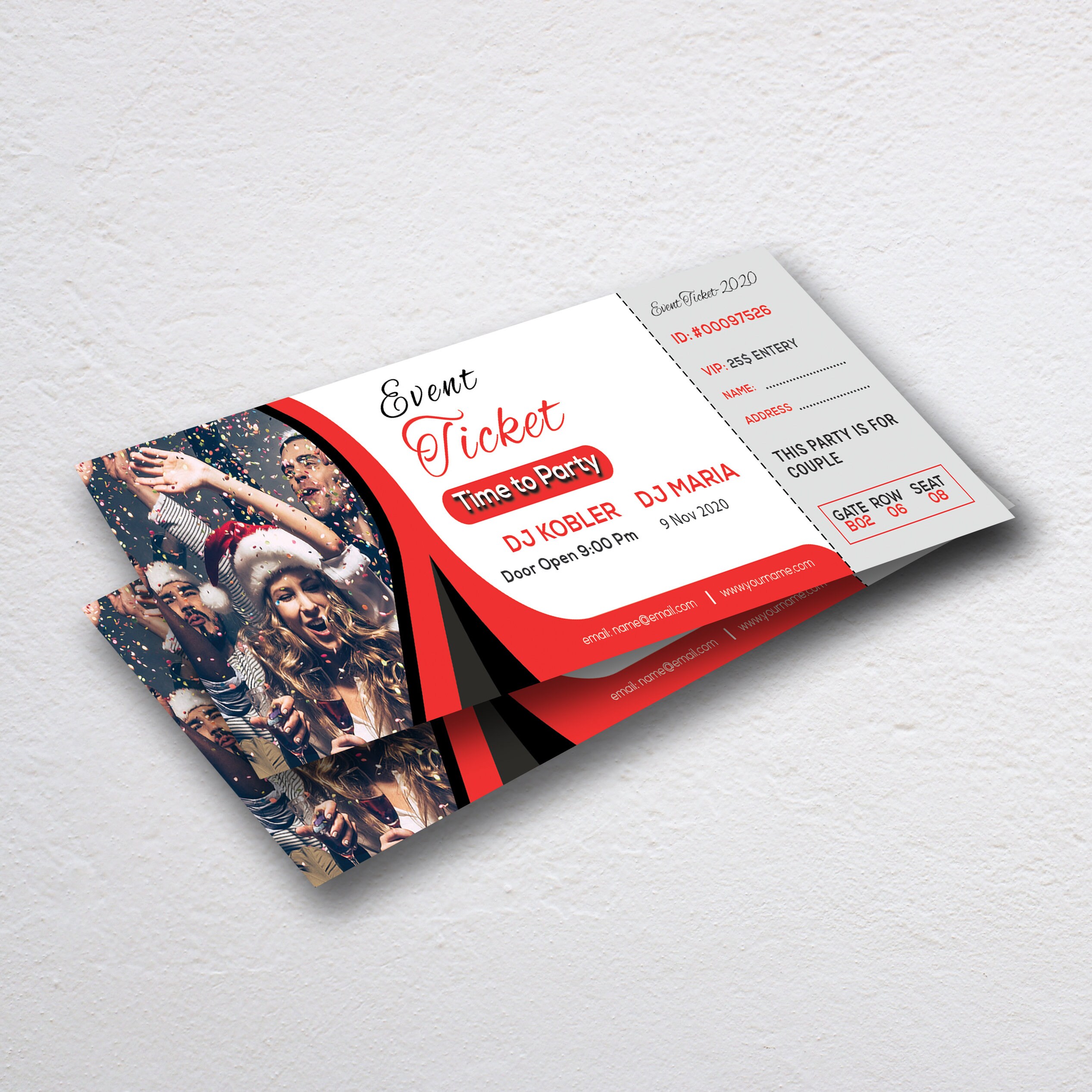 event ticket printables editable event tickets event ticket etsy