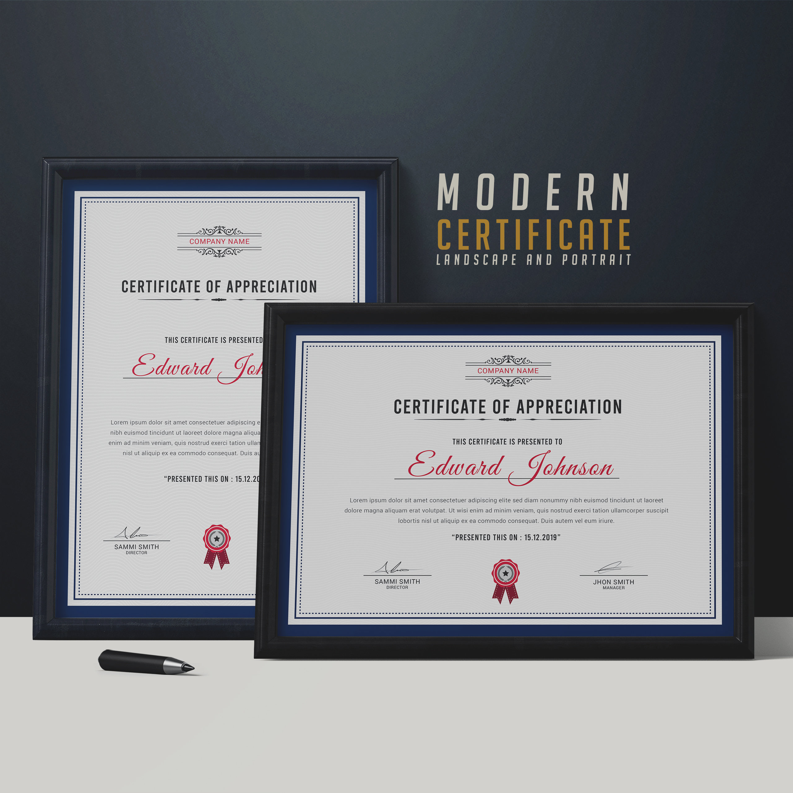 Certificate of Completion- Certificate Template AI - Printable Certificate  Template - Diploma Certificate - Instant Download MS Word In Borderless Certificate Templates