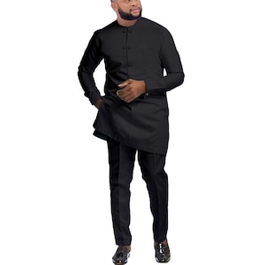 Oladayo 2piece African men clothing/Men clothing/Wedding suit/Dashiki/groom suit/ groomsmen outfit/Prom dress/men Kaftan/men top and bottom